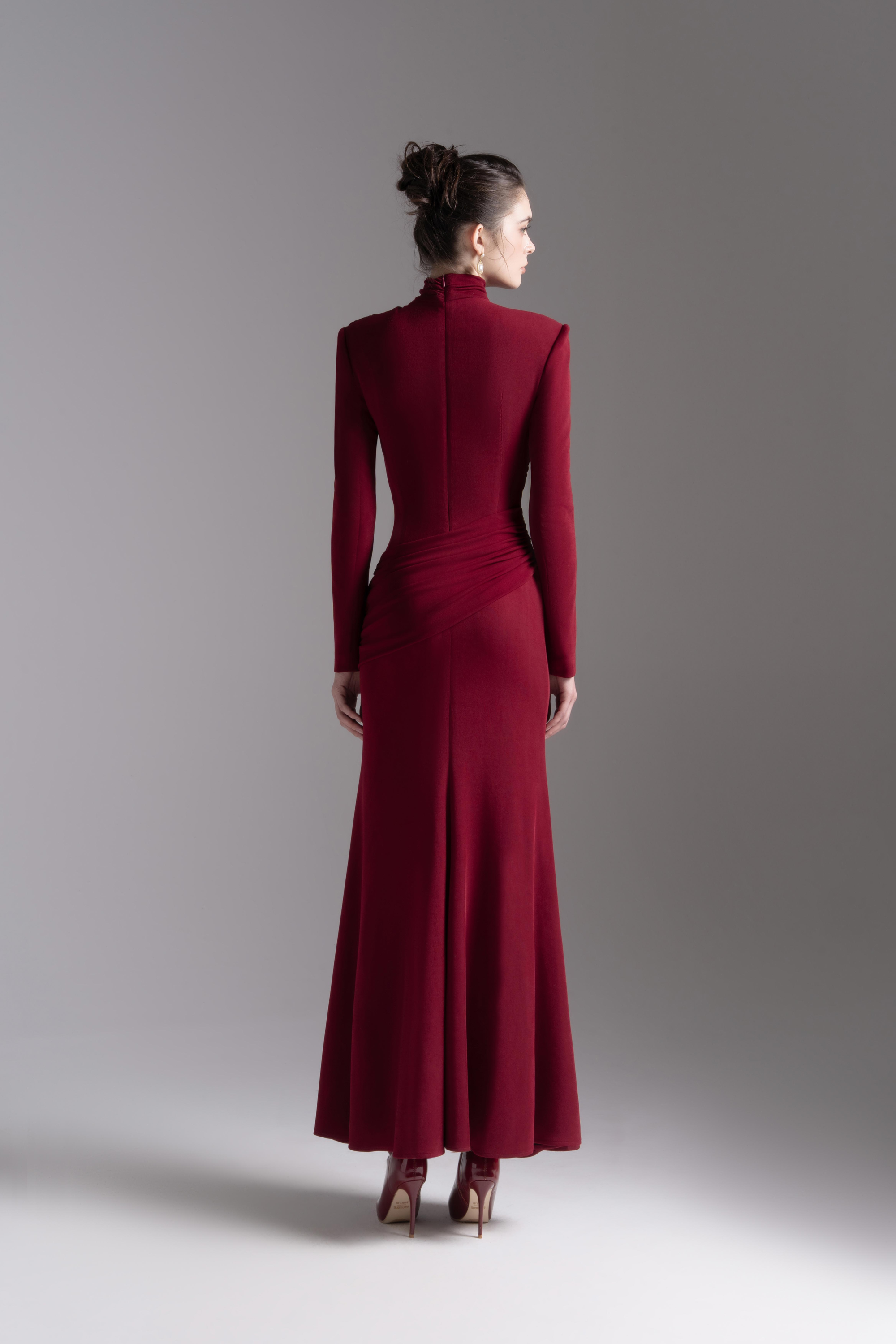 Vesta Ruche Dress