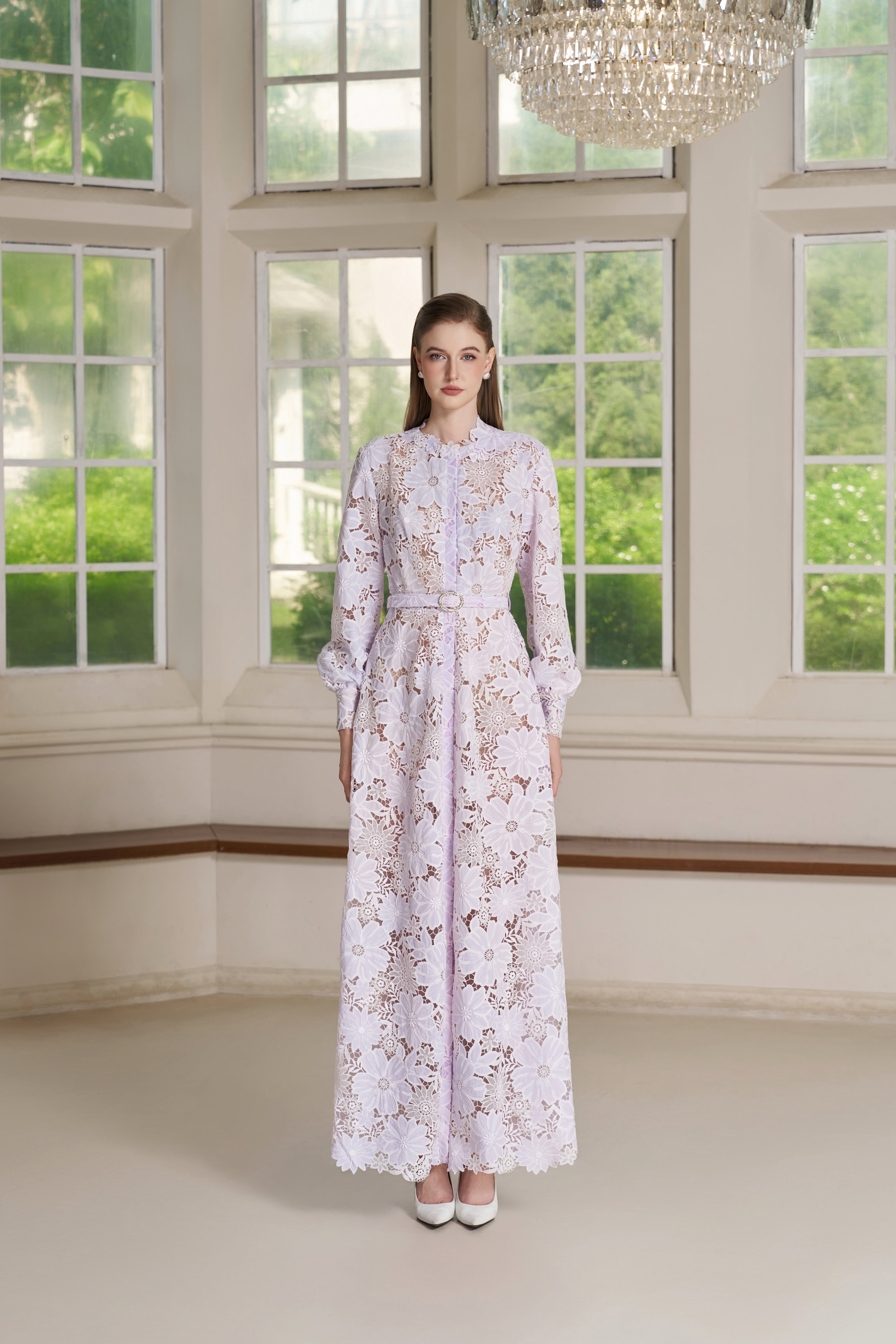 Virex Dress – Lavender Maxi Dress