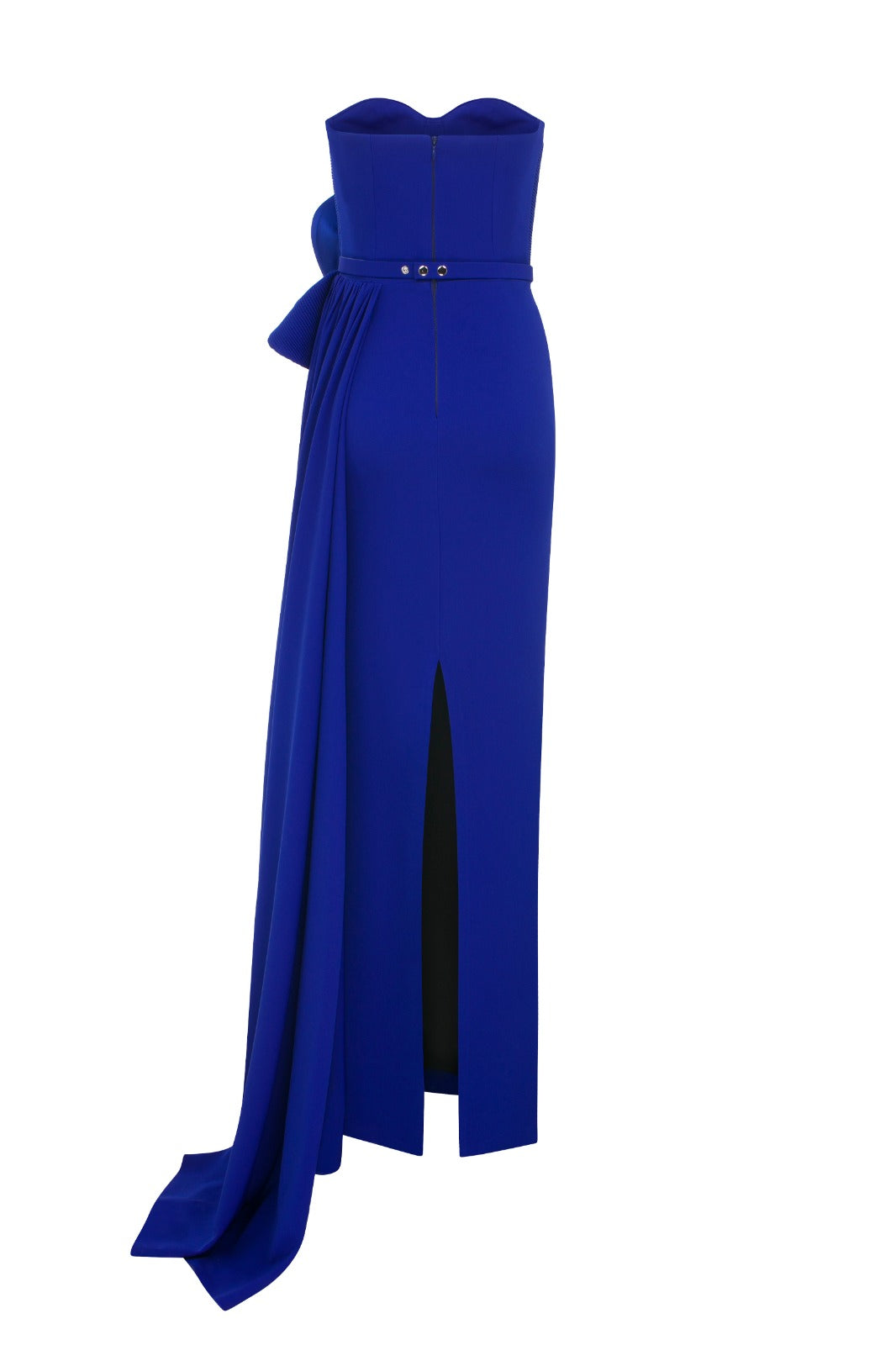 Magenta Strapless Evening Gown N0520A