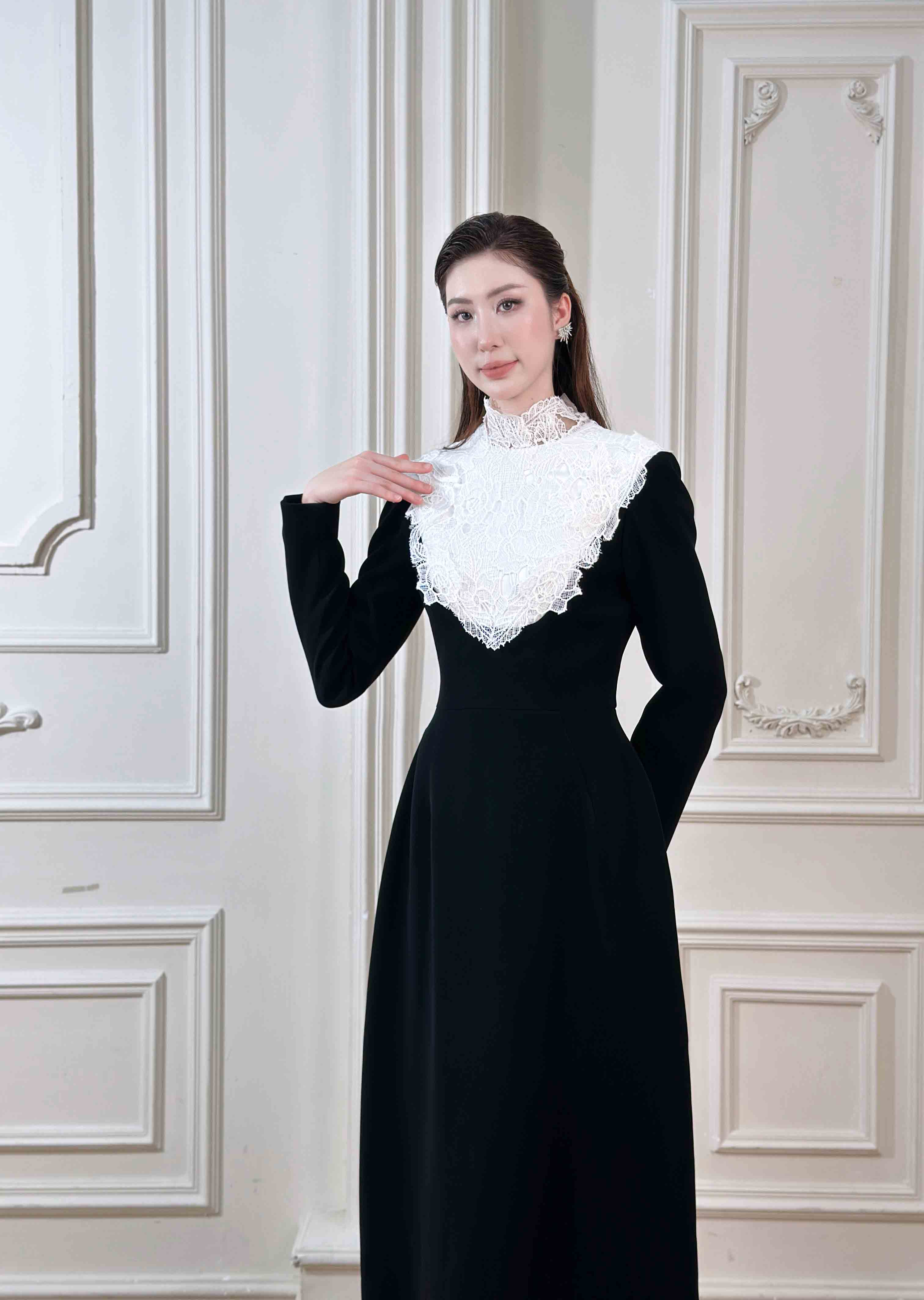 Yse Dress – Black Maxi Dress