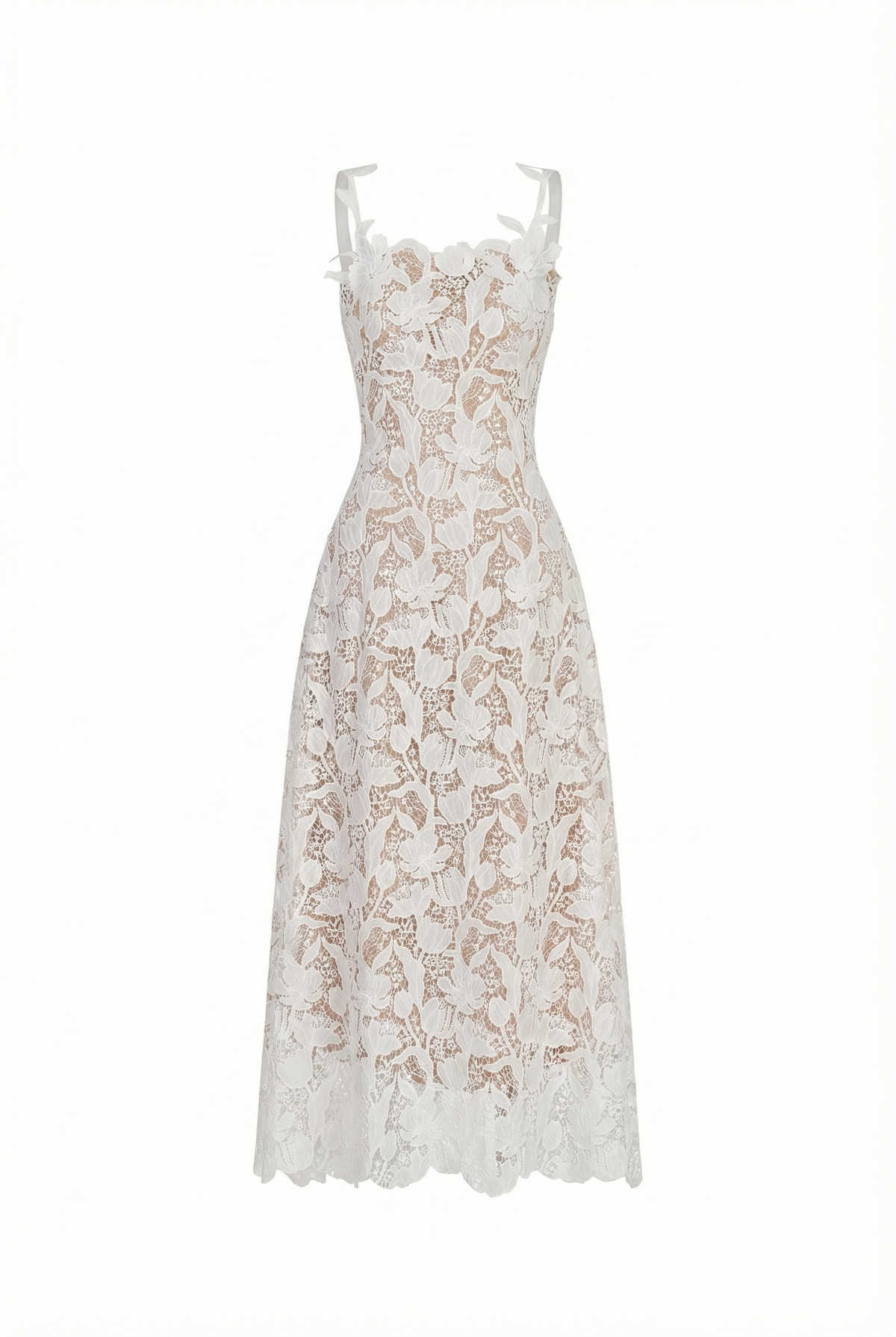 Zire Dress – Off White Maxi Dress