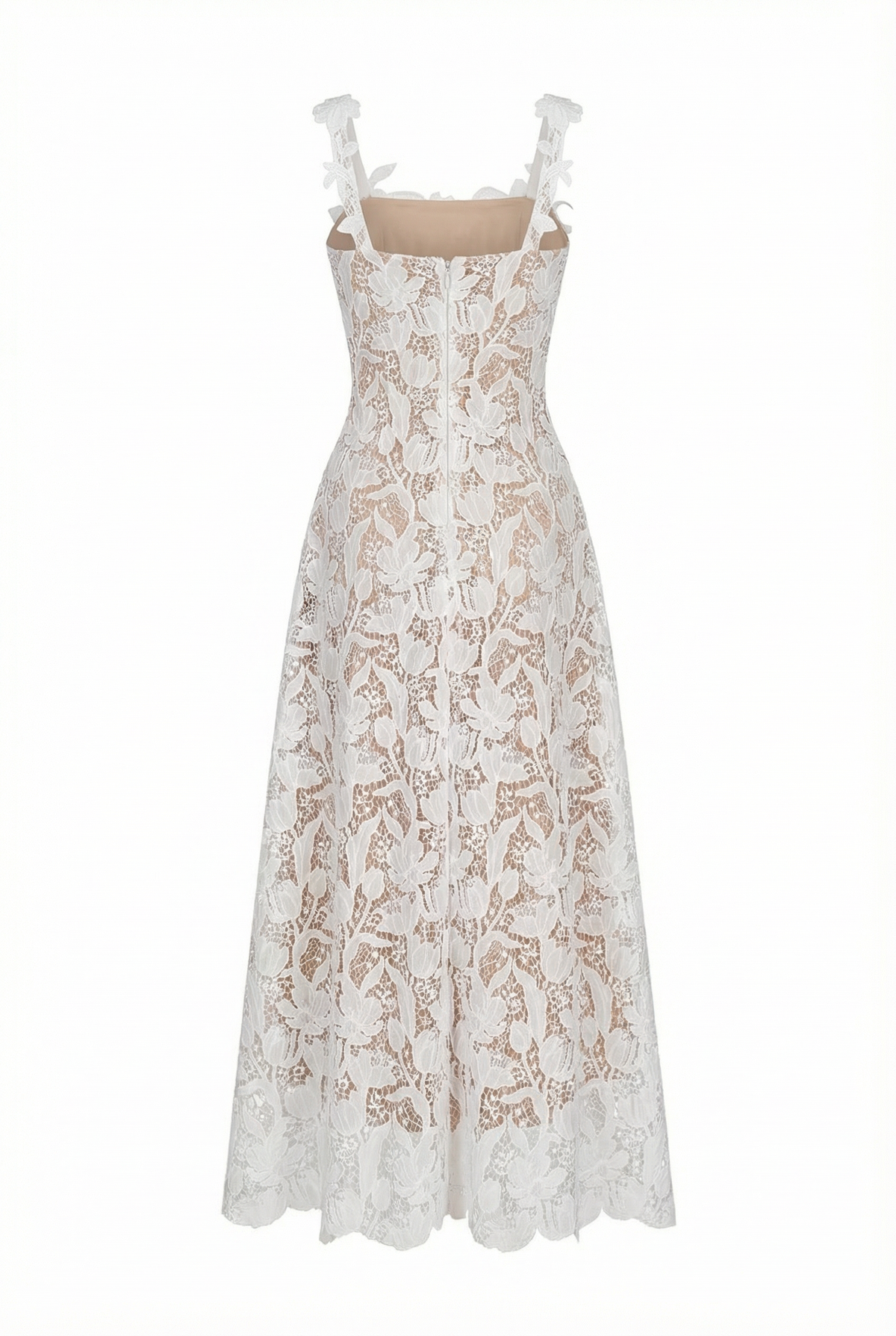 Zire Dress – Off White Maxi Dress