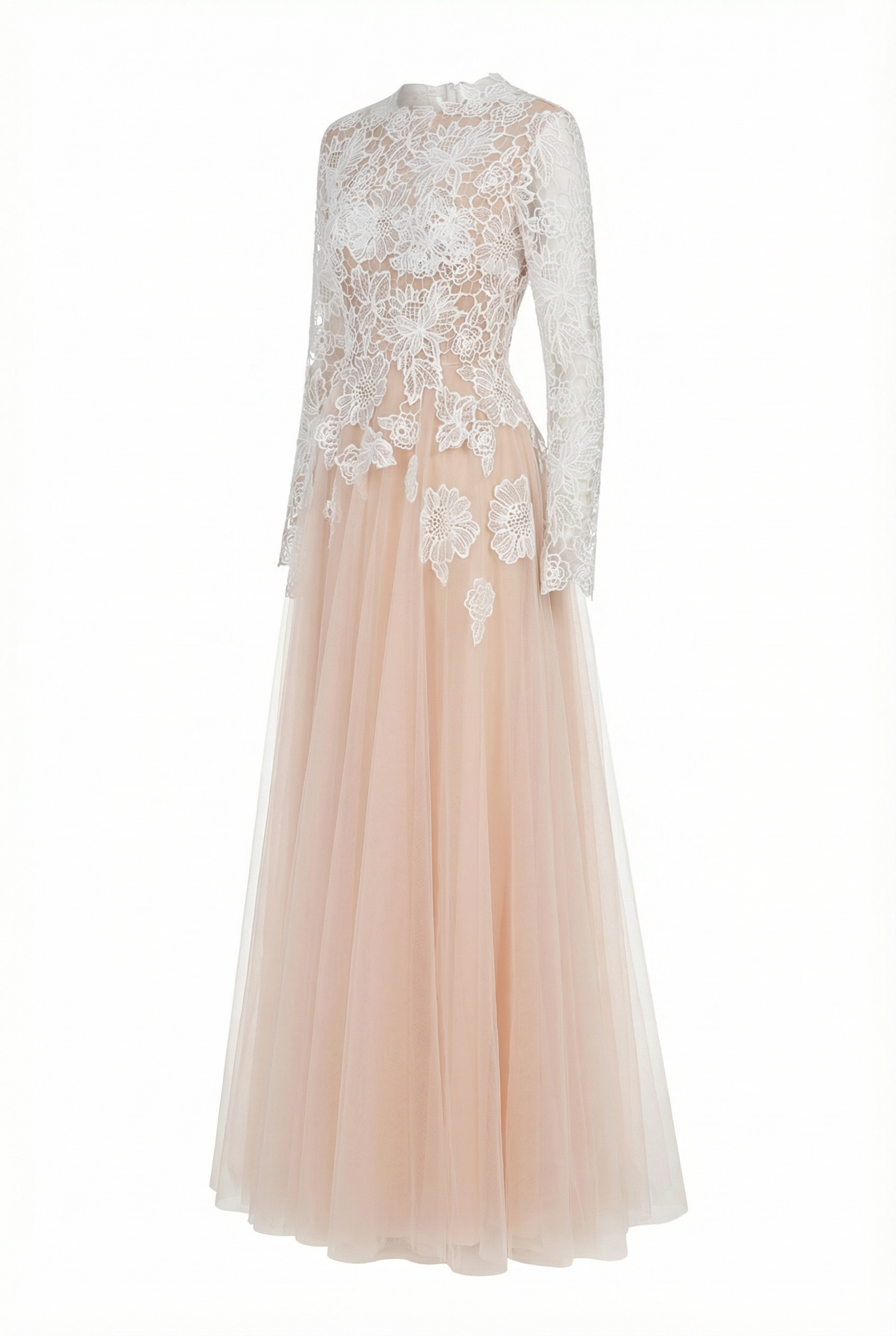 Lior Dress – Peach Blush Maxi Dress