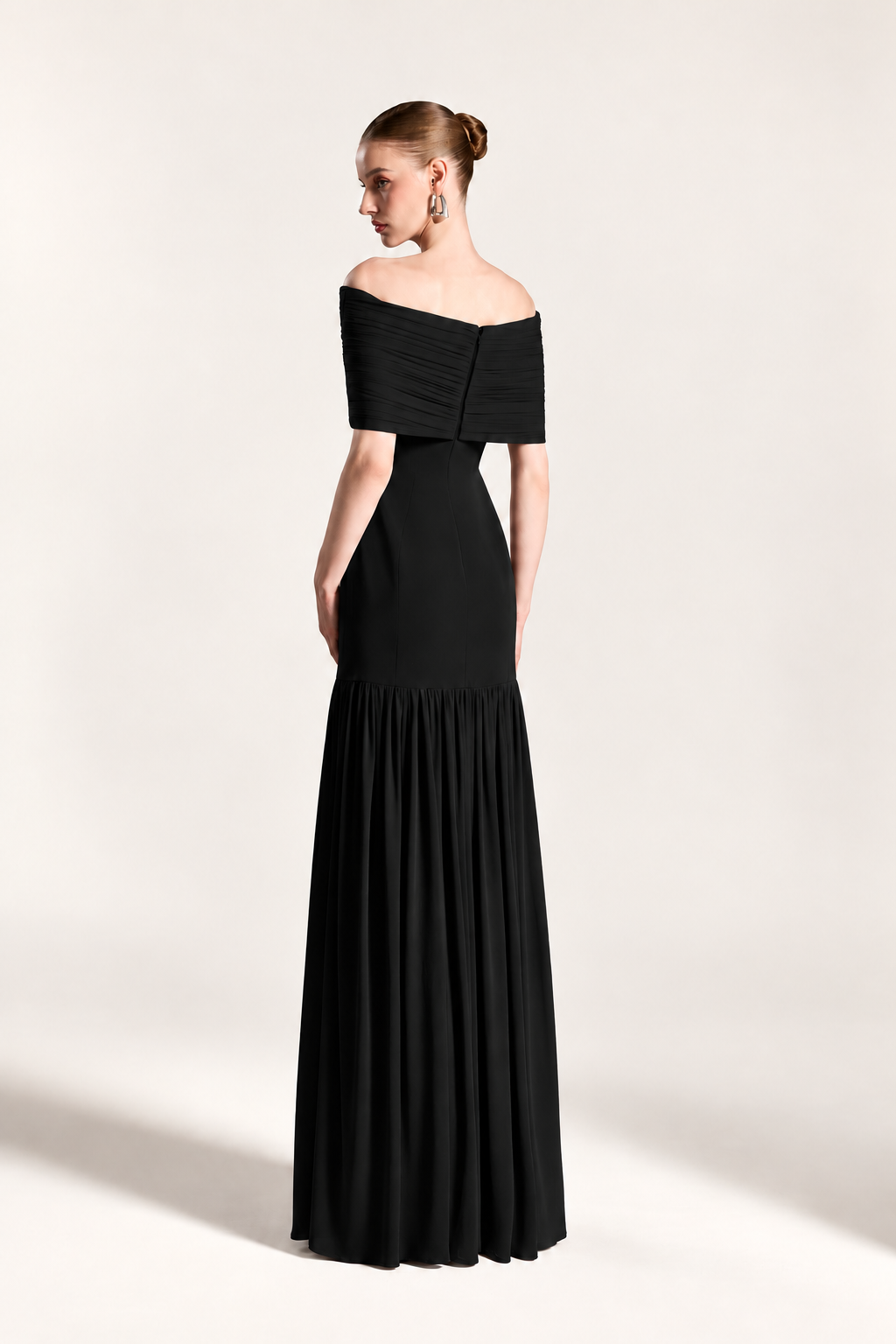 Pleated Flare Dress