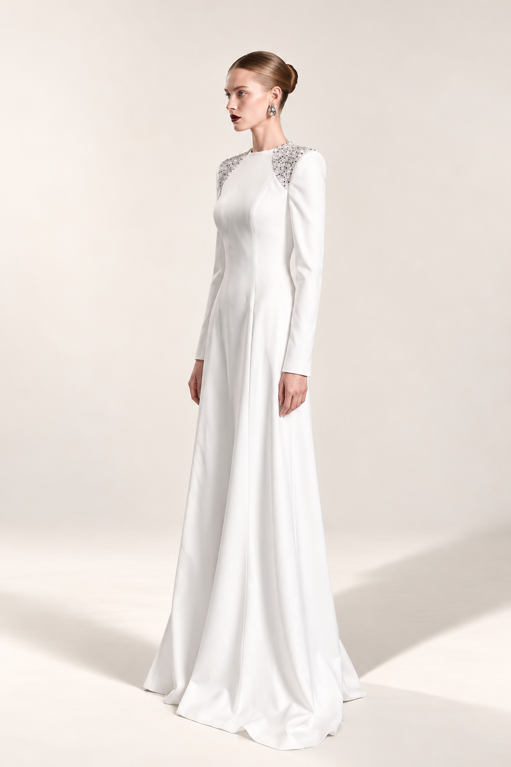 Crystal Shoulder Dress