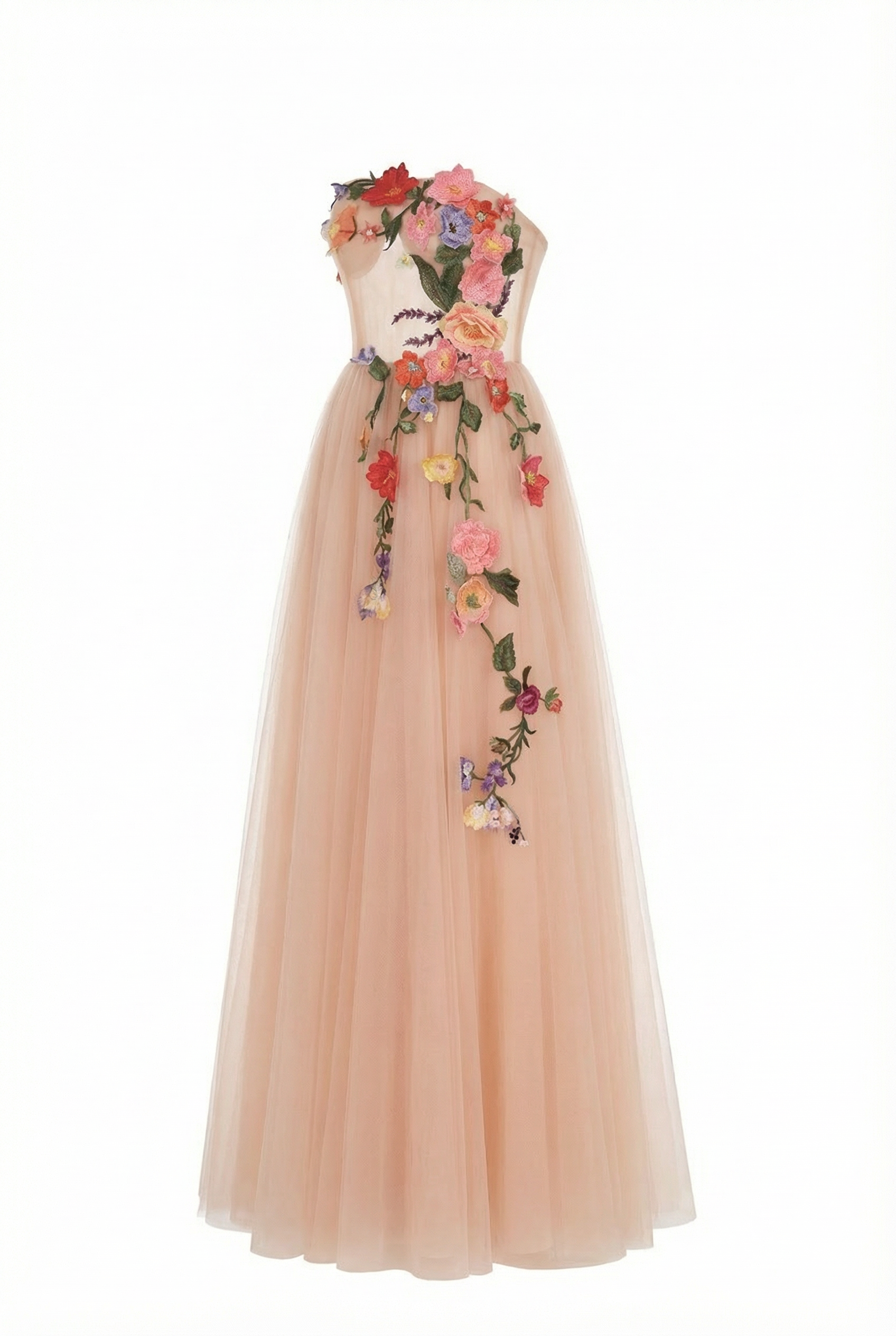 Maelle Dress – Peach Blush Maxi Dress