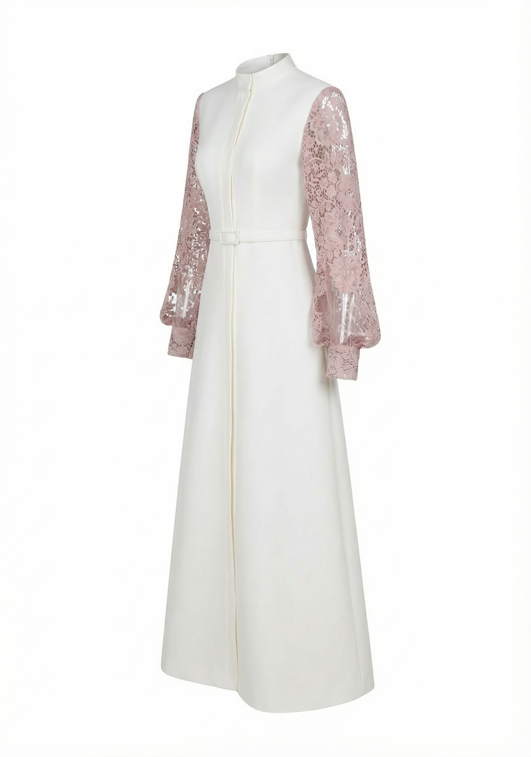 Lacy Dress – Bone White Maxi Dress
