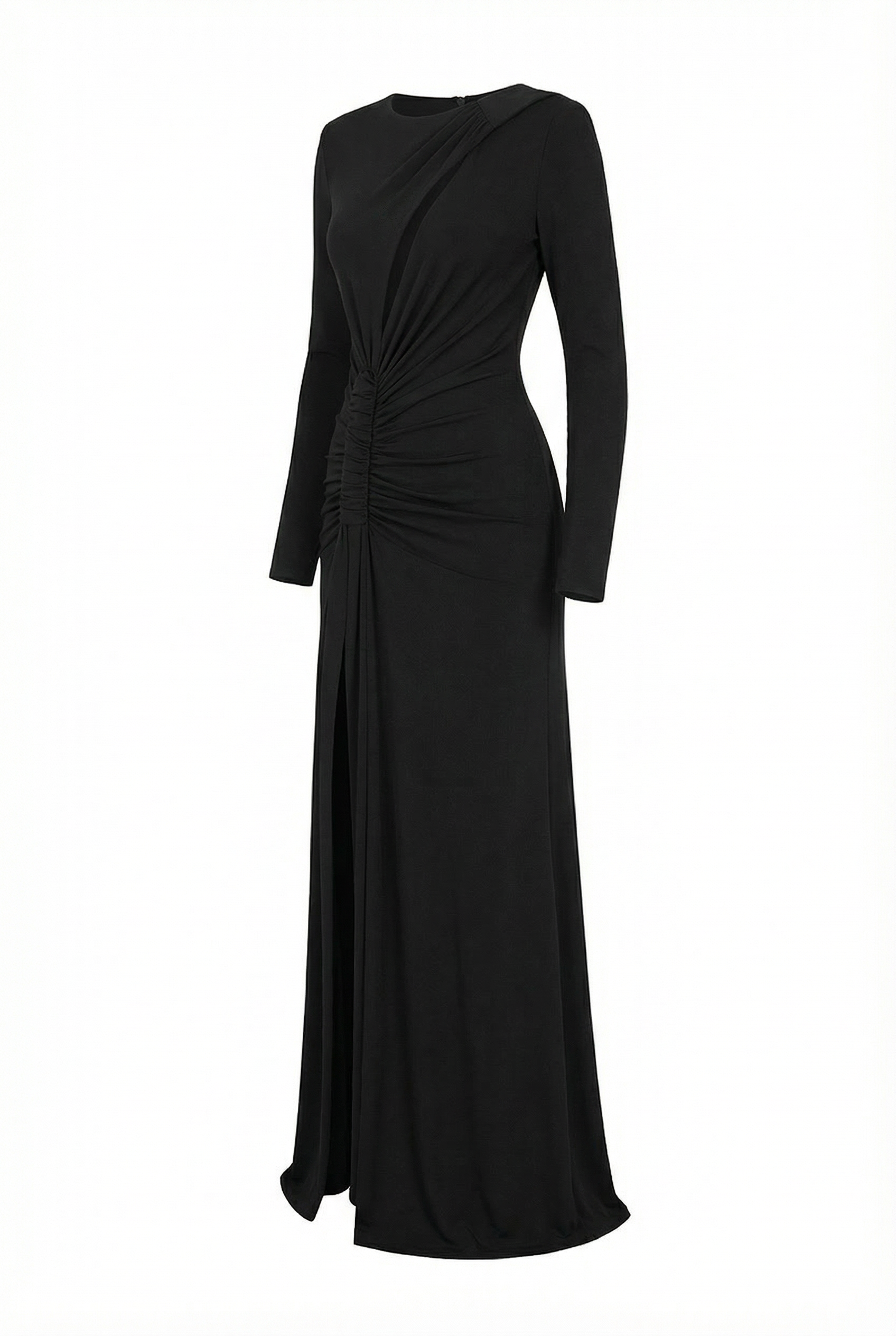 Vee Dress – Black Maxi Dress