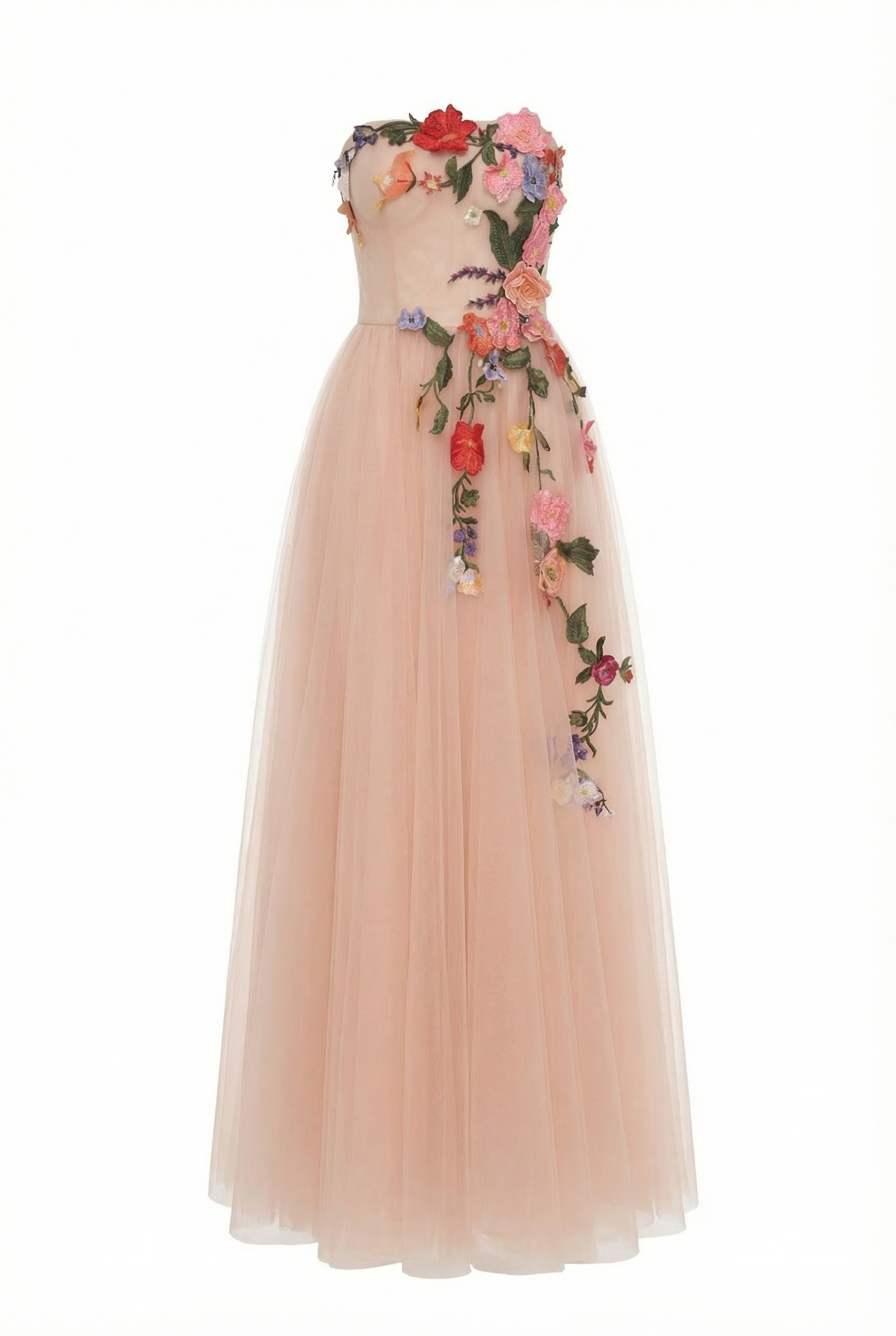 Maelle Dress – Peach Blush Maxi Dress