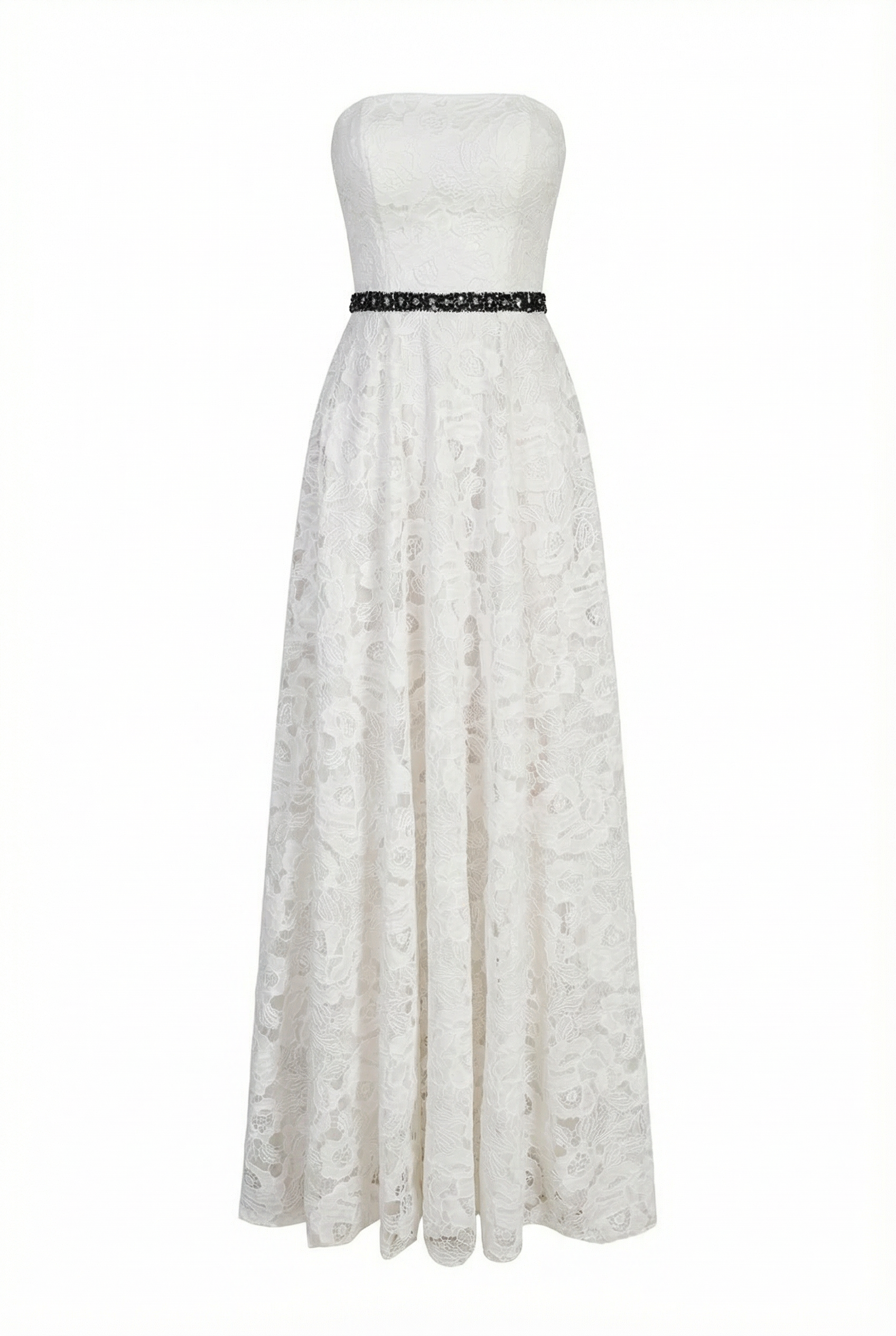 Nyl Dress – Off White Maxi Dress