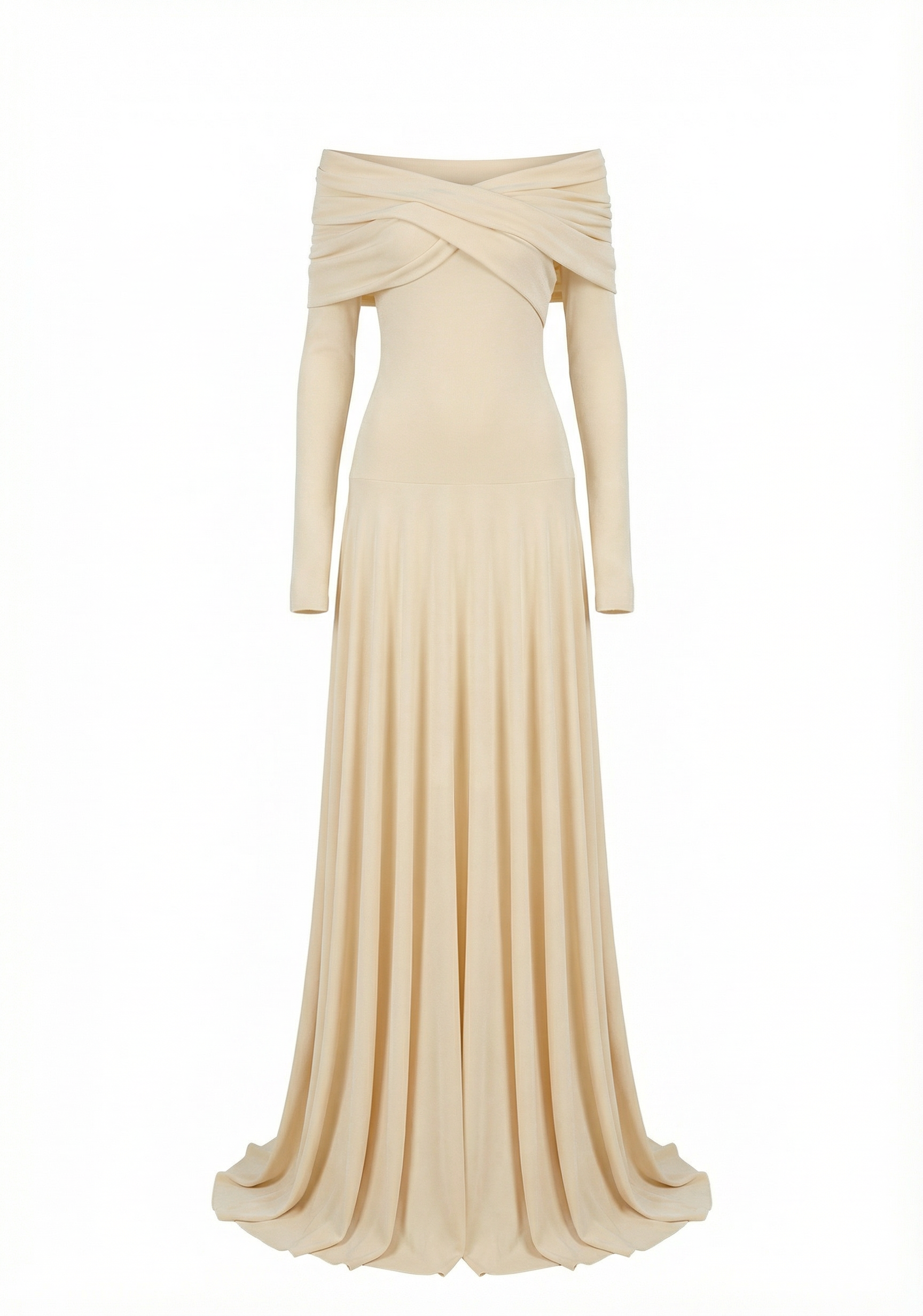 Ari Dress – Ivory Cream Maxi Dress