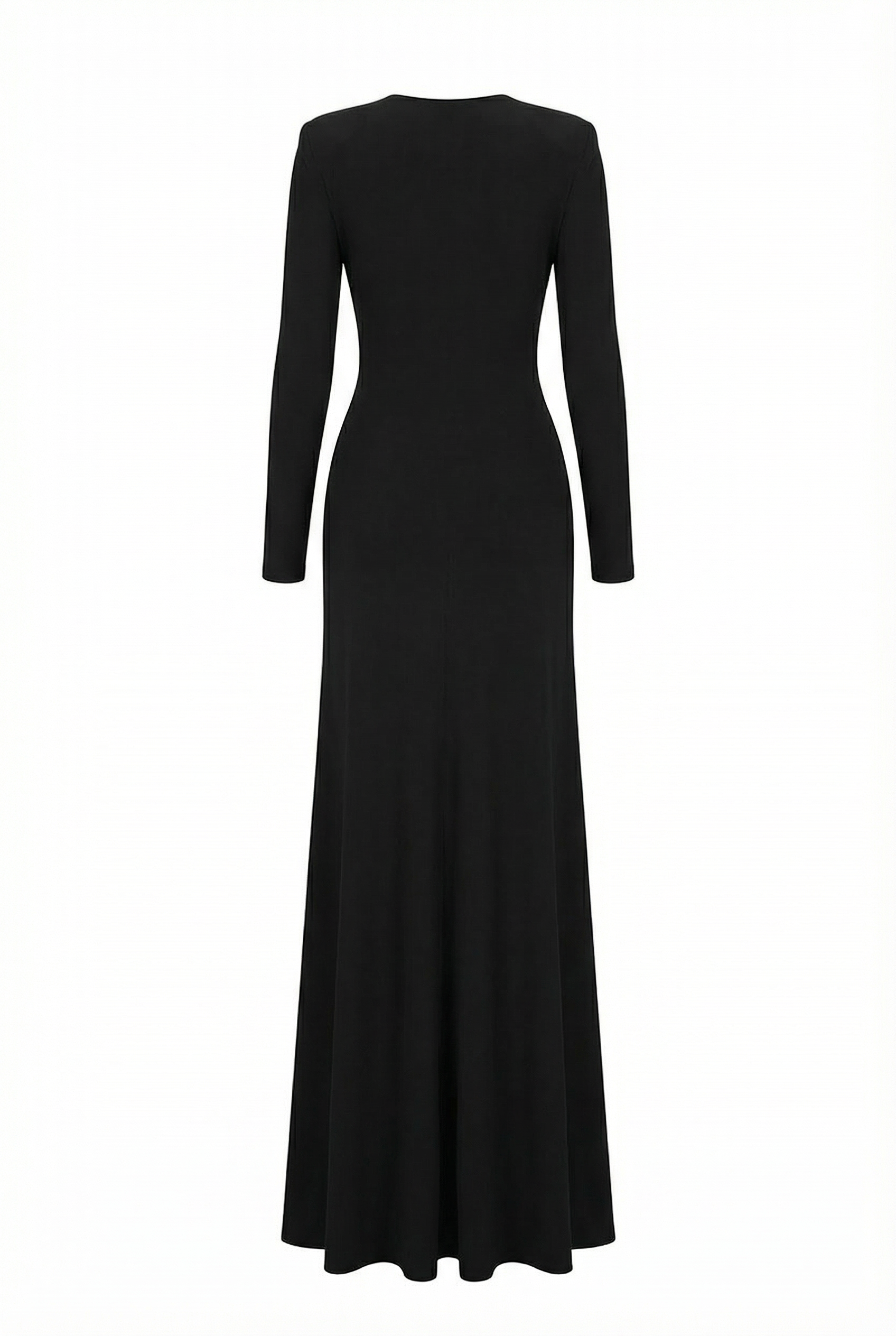 Vee Dress – Black Maxi Dress