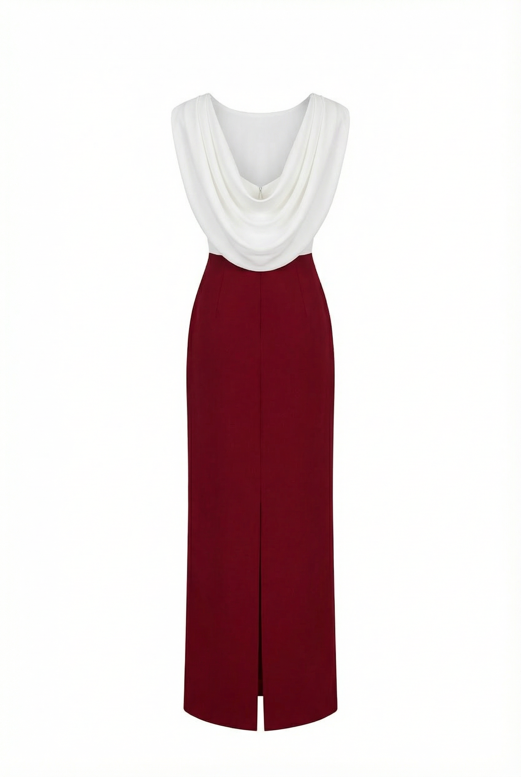 Ira Dress – Burgundy Maxi Dress