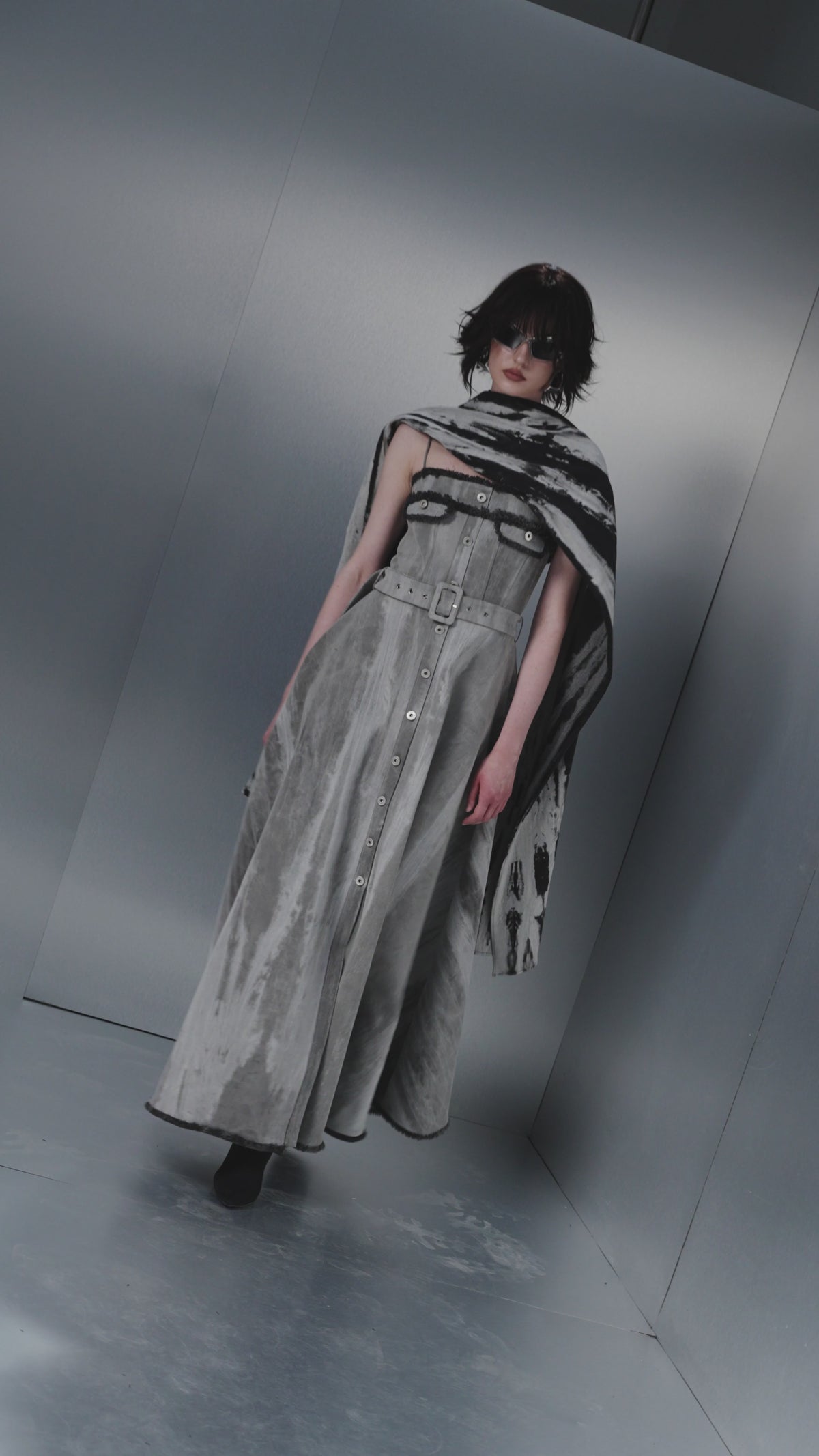 Stone Fringe Dress — GVLUX product video